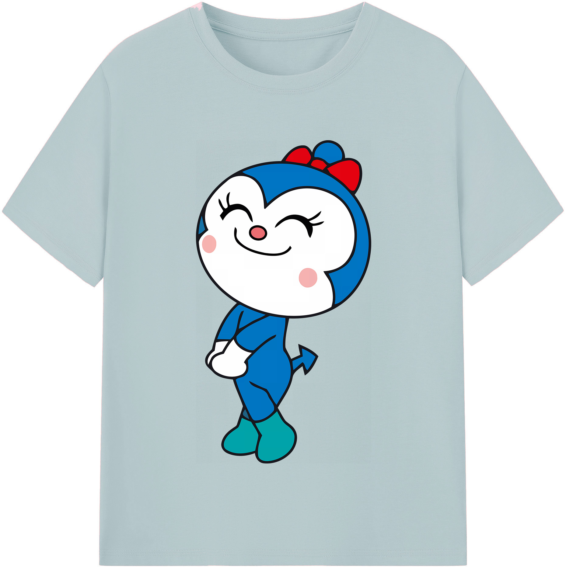 （画像用） アンパンマン Anpanman 綿100％半袖Tシャツ（フロントプリント）